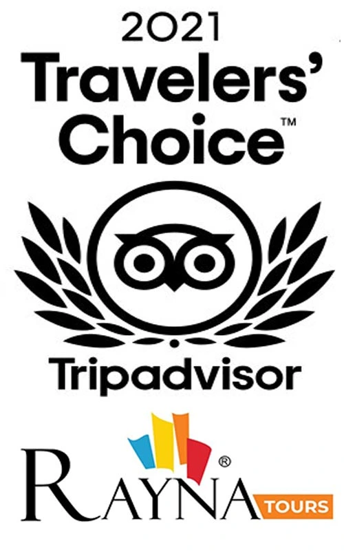 Rayna Tours Travelers Choice Award 2021